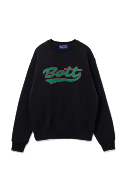 SCRIPT LOGO CREWNECK BLACK