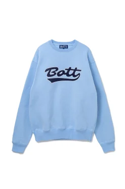 SCRIPT LOGO CREWNECK LIGHT BLUE