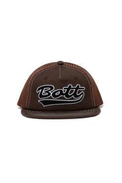Script logo Mesh Back 5-Panel Cap