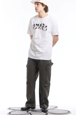 SIMP LOGO’ TEE WHITE