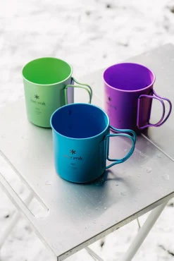 SNOW PEAK - TITANIUM SINGLE CUP 450 ANODISED
