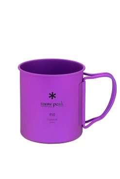 SNOW PEAK - TITANIUM SINGLE CUP 450 ANODISED