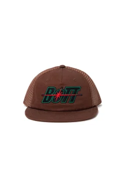 SPACE LOGO MESH CAP BROWN