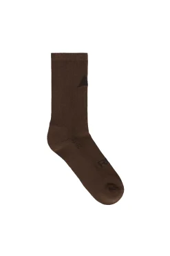 SS25 Logo Socks Brown