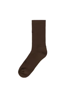 SS25 Logo Socks Brown