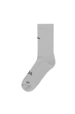 SS25 Logo Socks Dirty White