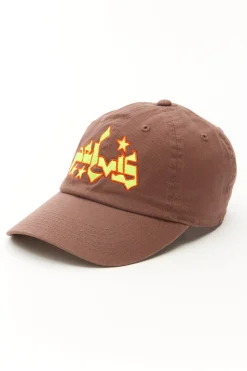 STARS LOGO CAP CHOCOLATE