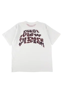 STENCIL RAGLAN S/S TEE WHITE