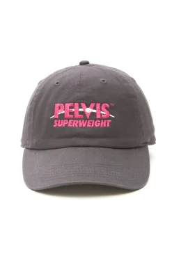 SUPERWEIGHT CHAOS LOGO CAP STONE GREY