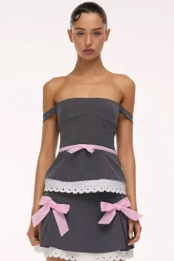 TAILORED BOW CORSET