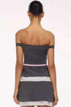 TAILORED BOW CORSET