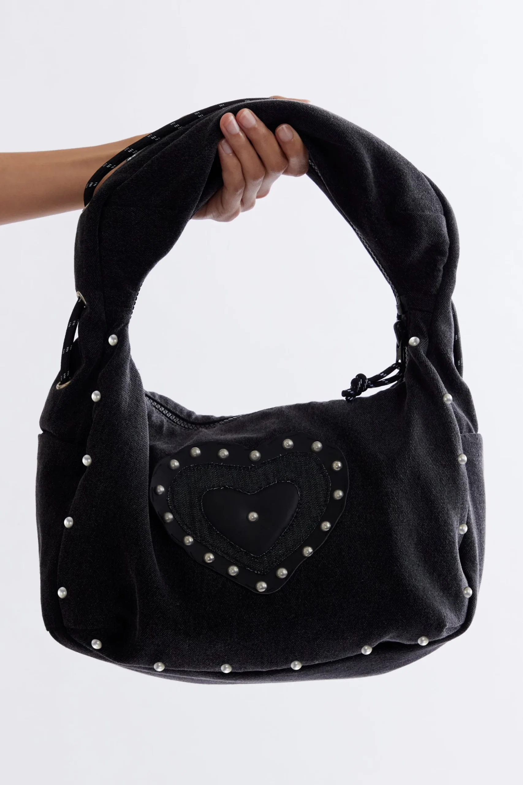 TAROT BAG - DENIM HEARTS