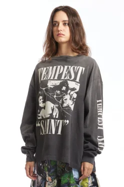 TEMPEST LS TEE BLACK