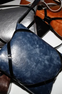 The Pillow Bag Blue