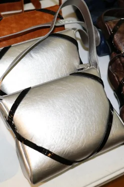 The Pillow Bag Silver
