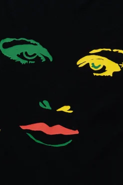 The Stare Tee Black