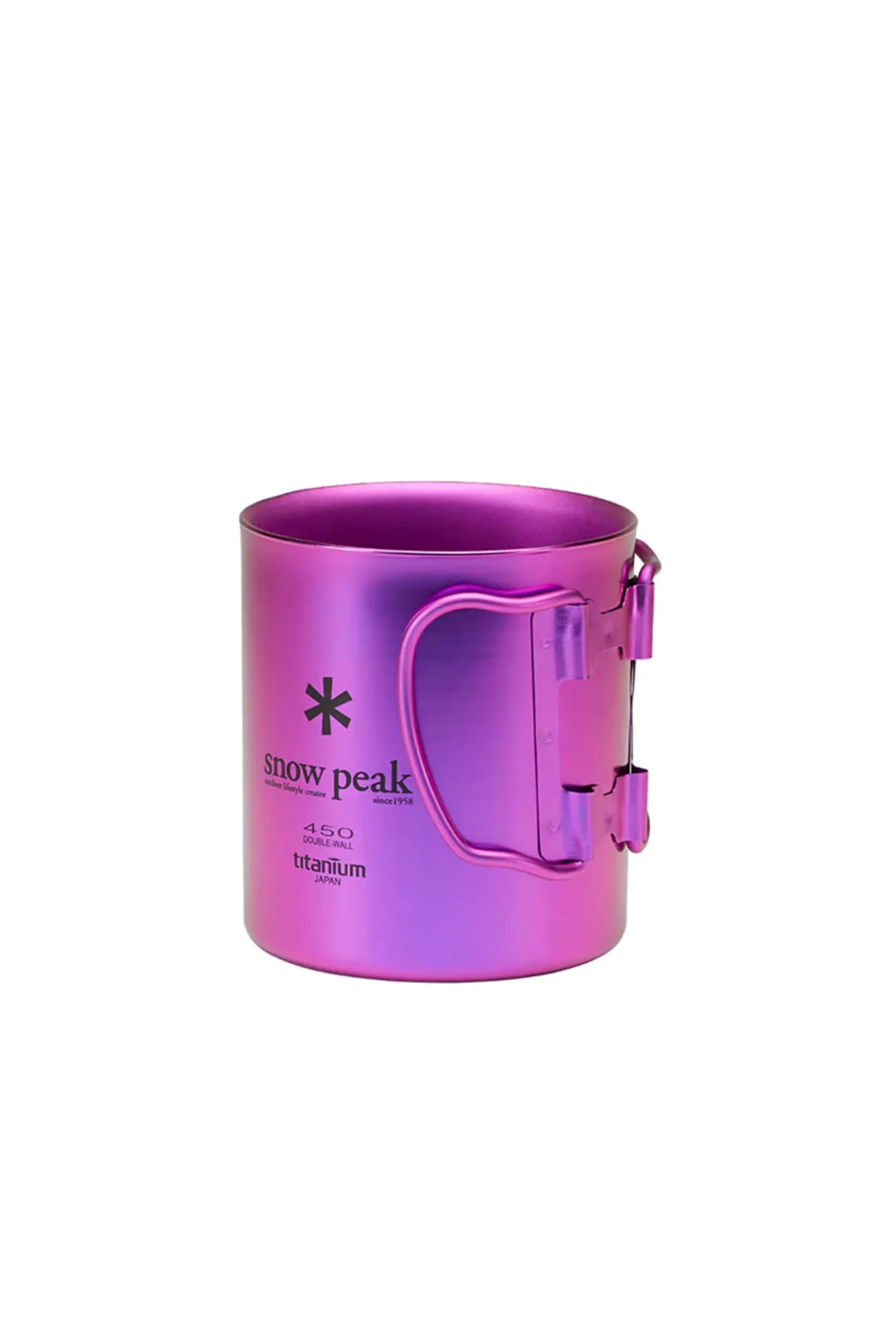 TITANIUM DOUBLE WALL CUP 450ml ANODISED