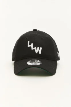 9TWENTY CAP WOOL. FLANNEL. NEW ERA BLACK