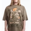 ULTRA HAPPY TEE ARMY GREEN