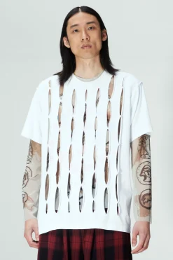UP CYCLE SLASH TEE