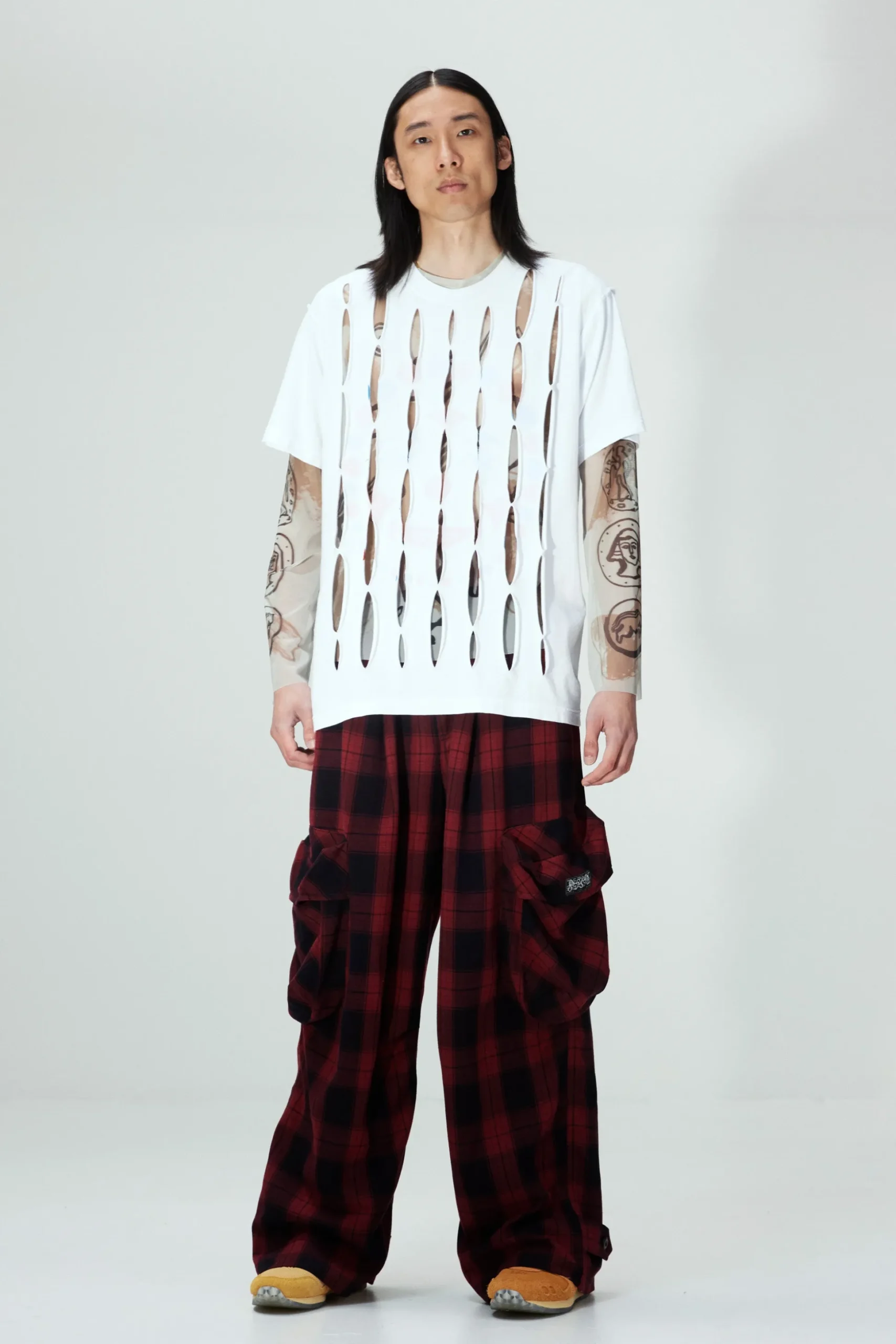 UP CYCLE SLASH TEE