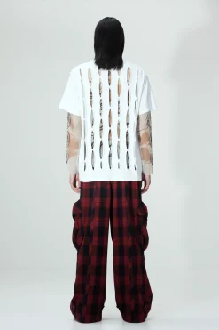 UP CYCLE SLASH TEE