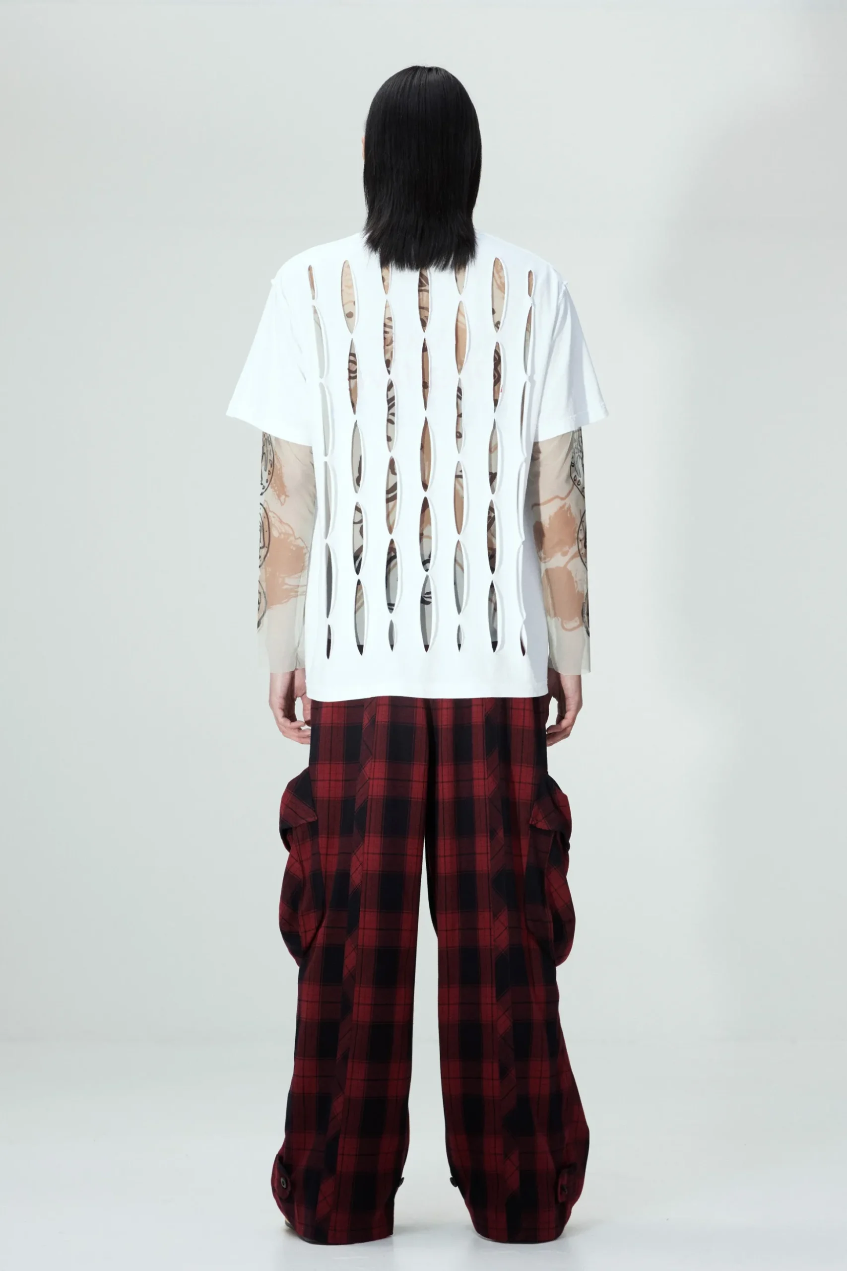 UP CYCLE SLASH TEE