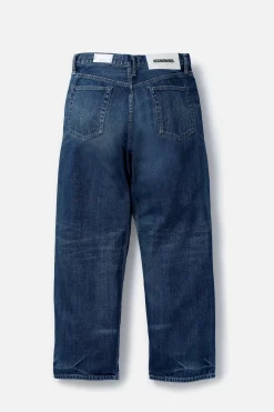 WASHED DENIM DP / WIDE PANTS INDIGO