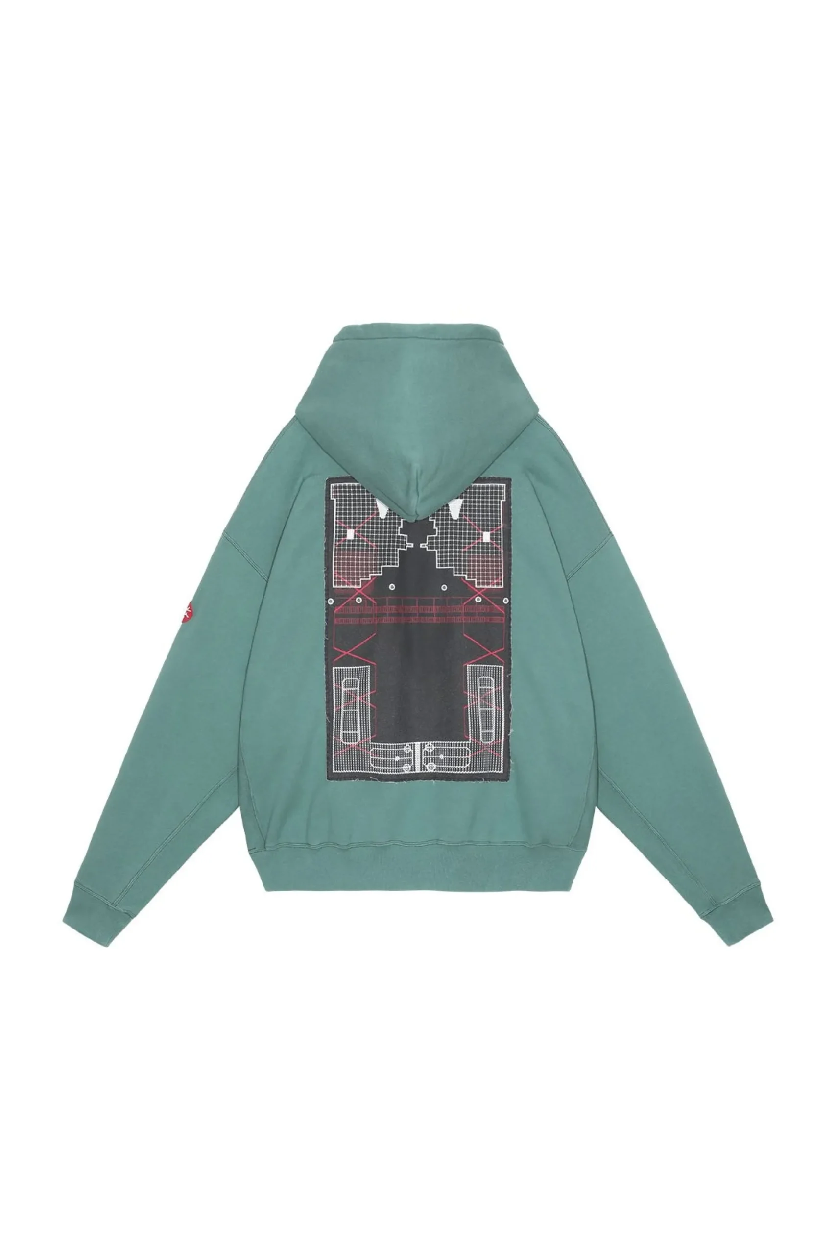 WASHED DISTRICT PATCH HEAVY HOODY