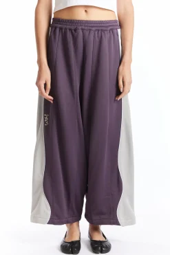 WTTC CONTRAST POSEIDON WIDE LEG TRACK PANT