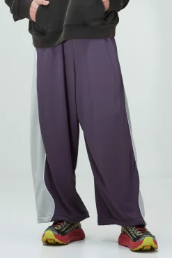 WTTC CONTRAST POSEIDON WIDE LEG TRACK PANT